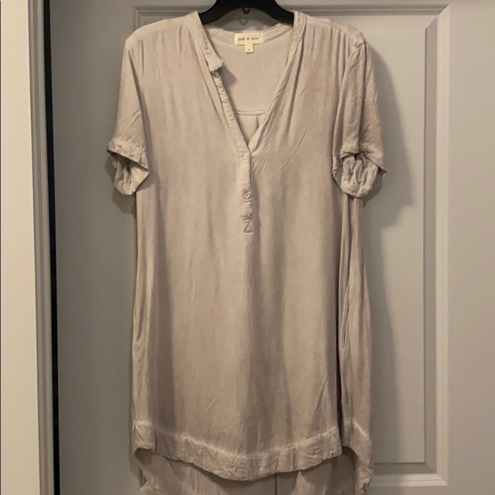 Cloth & Stone Fall Beige Tunic